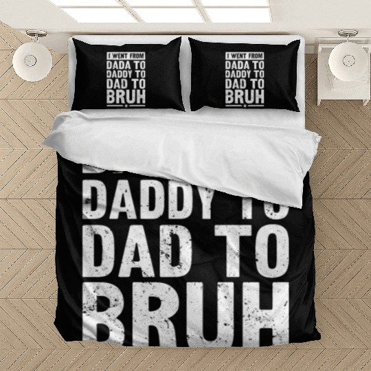 Dada Daddy Dad Bruh Fathers Day Vintage Funny Bedding Sets