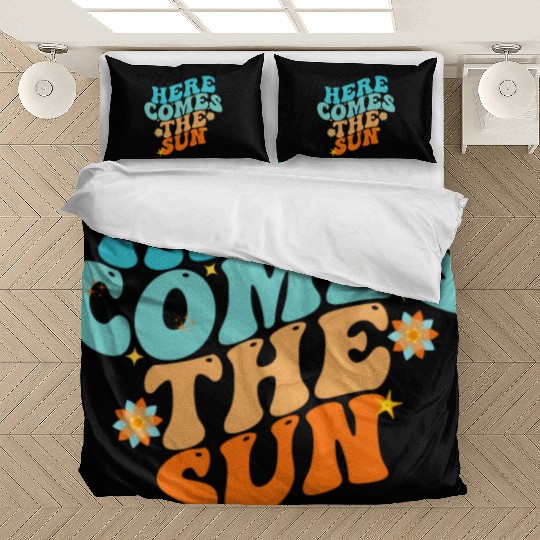 Here Comes The Sun Funny Bedding Sets