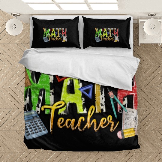 Math Teacher Bedding Sets
