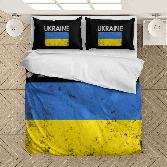 Ukraine Ukrainian Flag Pride Bedding Sets