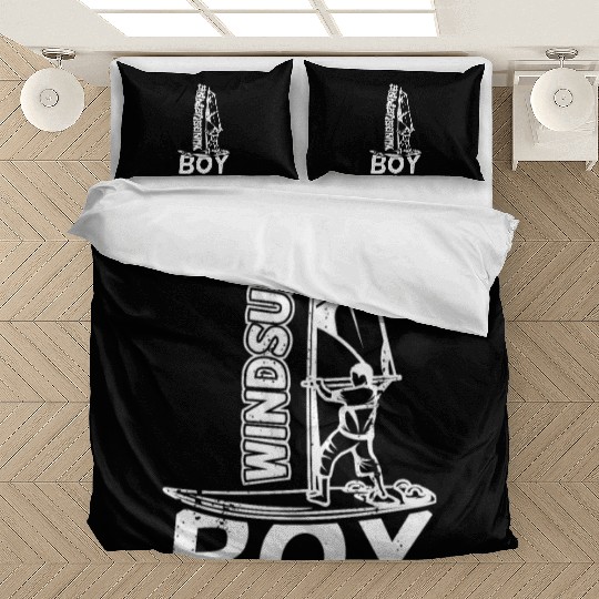 Funny Windsurfer Boy Bedding Sets