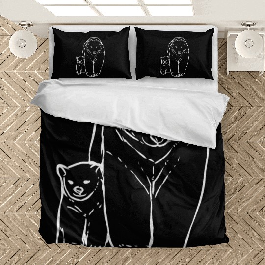 Polar Bear and Cub Pet Lover Gift Bedding Sets