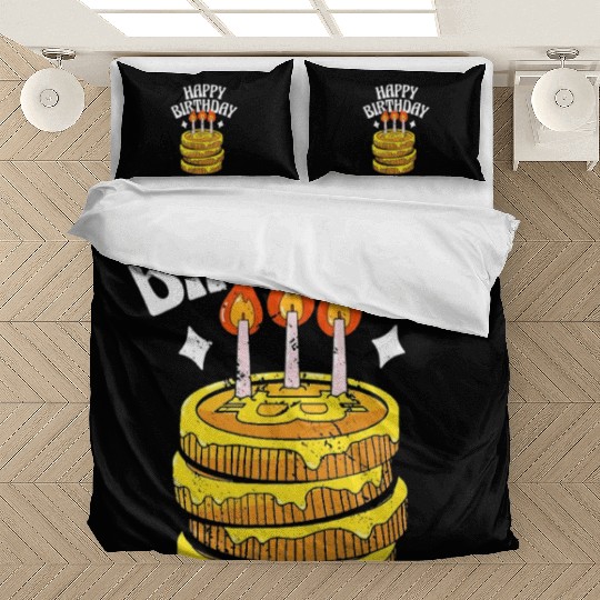 HAPPY BIRTHDAY-Bitcoin Coin Bedding Sets