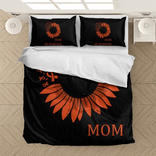 Proud Mom Of An Multiples Sclerosis Warrior Bedding Sets