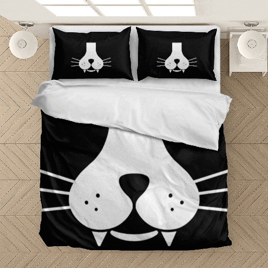 Meowy Cat Face Bedding Sets