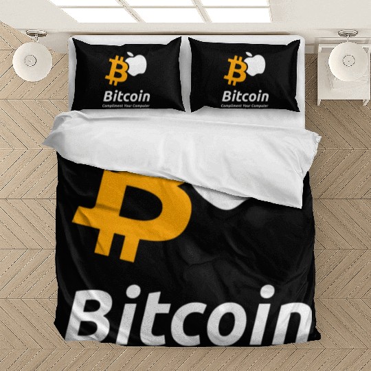 Bitcoin Coin-Compliment Your Computer Bedding Sets