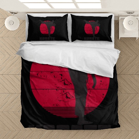 Vintage Karate Japan Flag | Karate Martial Art Bedding Sets