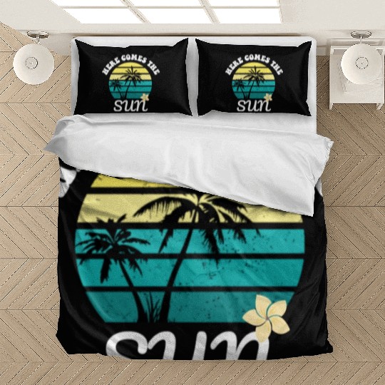 Here comes the sun Summer vacation Bedding Sets