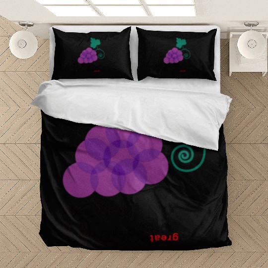Feel Grape X Great Bedding Sets