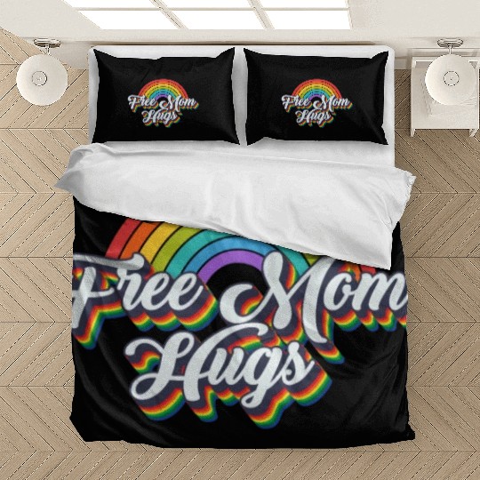 Free Mom Hugs LGBTQ Rainbow LGBTQ Free Mom Hugsfre Bedding Sets