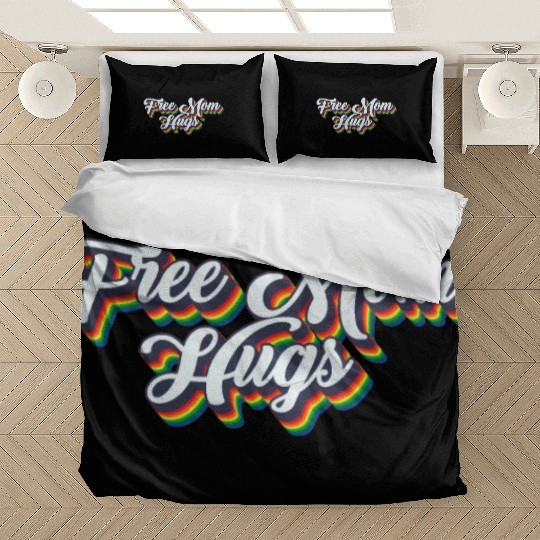 Free Mom Hugs LGBTQ Rainbow LGBTQ Free Mom Hugsfre Bedding Sets
