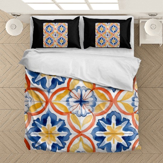 Detailed Summer Ceramic Collection 001 Bedding Sets