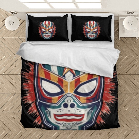 Lucha Libre Mexican Wrestling Mask Luchador Bedding Sets