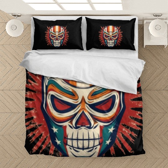 Lucha Libre Mexican Wrestling Mask Luchador Bedding Sets