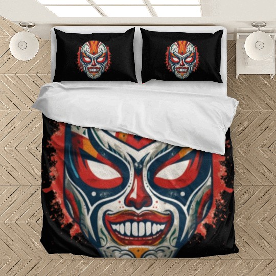 Lucha Libre Mexican Wrestling Mask Luchador Bedding Sets