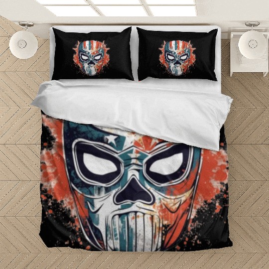 Lucha Libre Mexican Wrestling Mask Luchador Bedding Sets