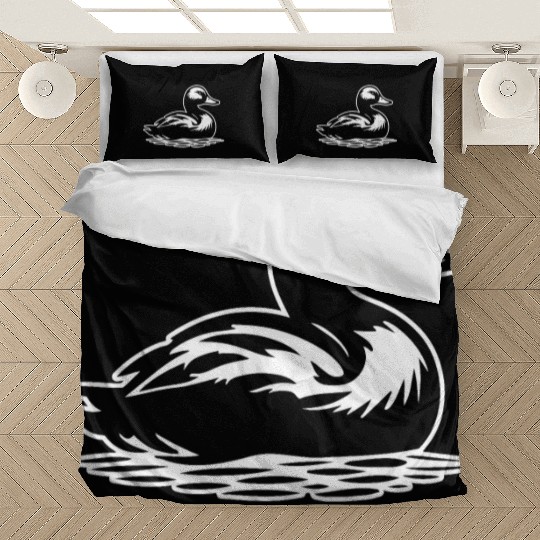 Duck Bird Nature Pond Bedding Sets