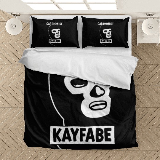 Cartoonist Kayfabe Wrestling Mask Bedding Sets