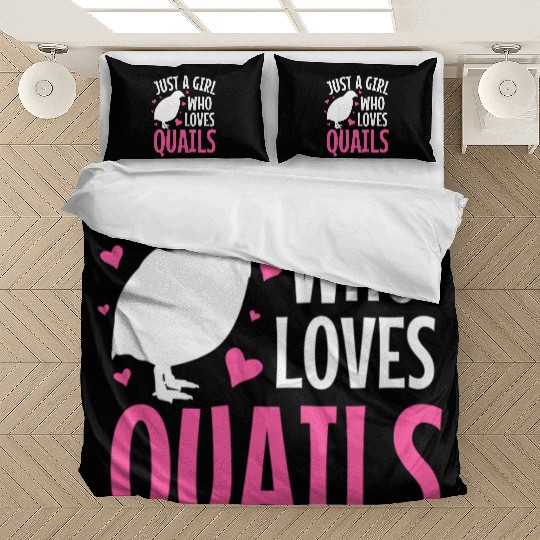 Quails Quail Lover Bedding Sets