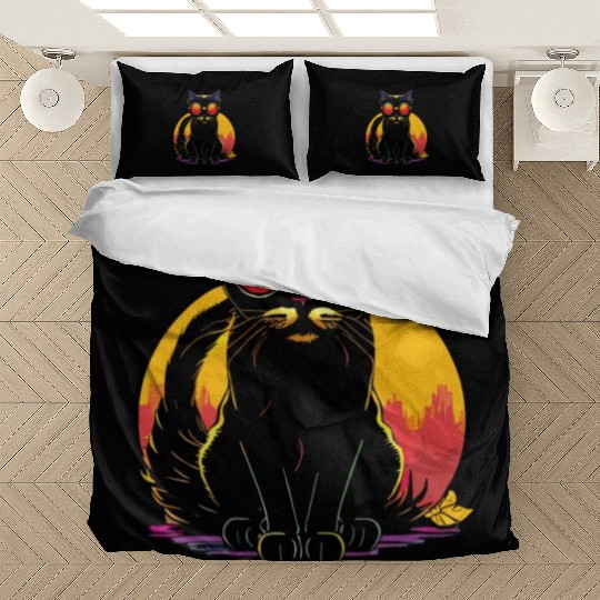 FELINE Fine | Cat Lover Summer Animal Beach Party Bedding Sets