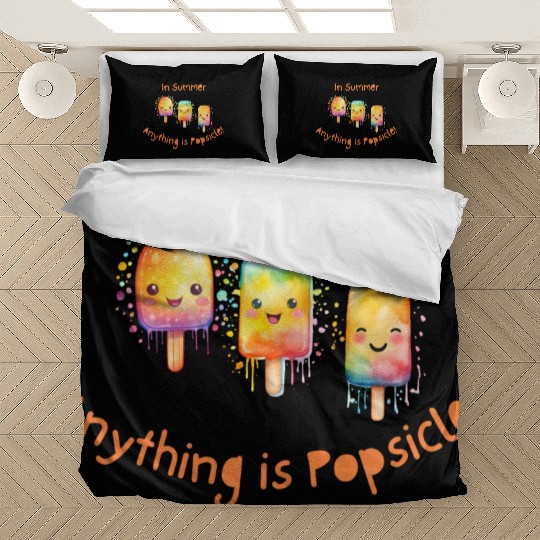 In Summer, Anything is Popsicle Bedding Sets
