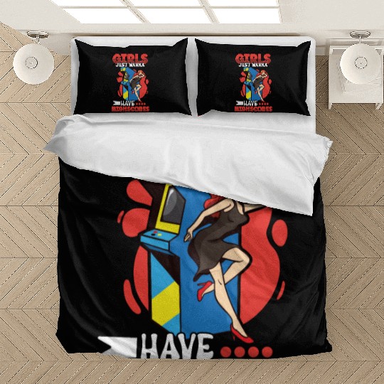 Pinball Machine Pinball Player Funny Pinball Bedding Sets