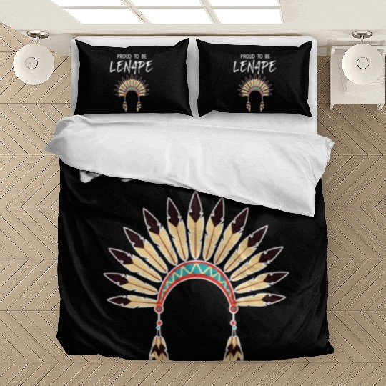 Proud To Be Lenape Delaware Native American Pride Bedding Sets