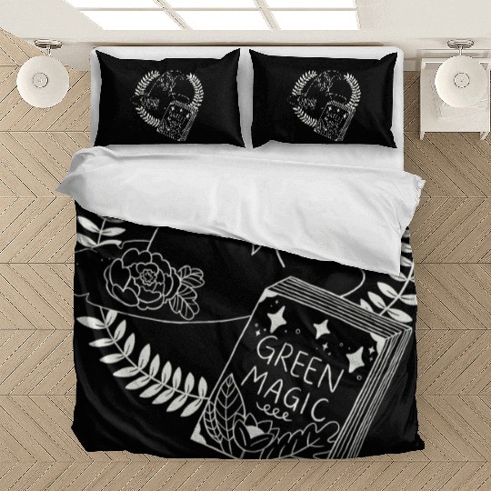 Green Magic Plants Bedding Sets