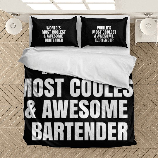 World s Most Coolest And Awesome Bartender Bedding Sets