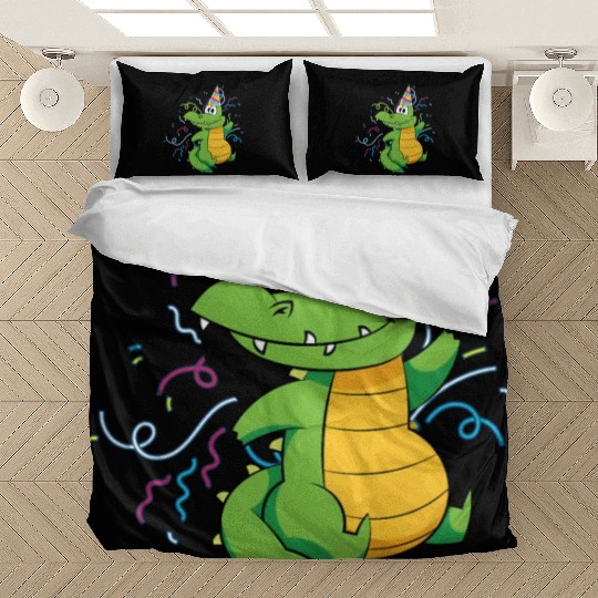 Alligator Party Reptile Animal Crocodile Bedding Sets