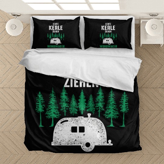 Camping Real Guys Pull Caravans Bedding Sets