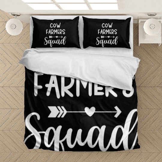 Cow Farmer Squad Design Copy Copy Bedding Sets