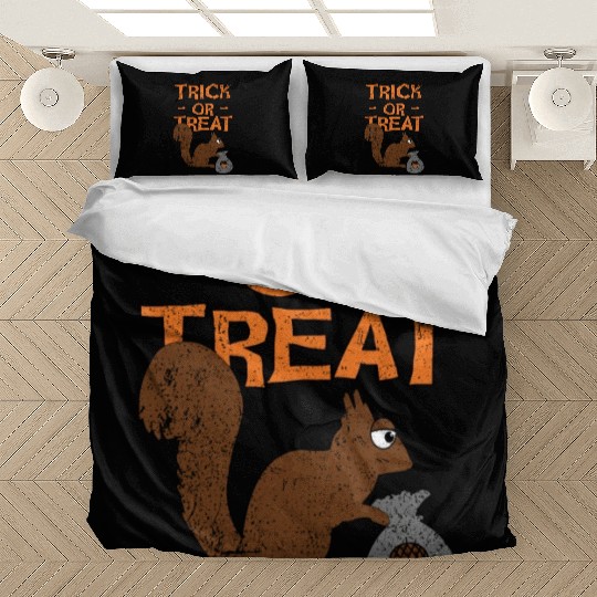 Trick Or Treat Squirrel Bedding Sets