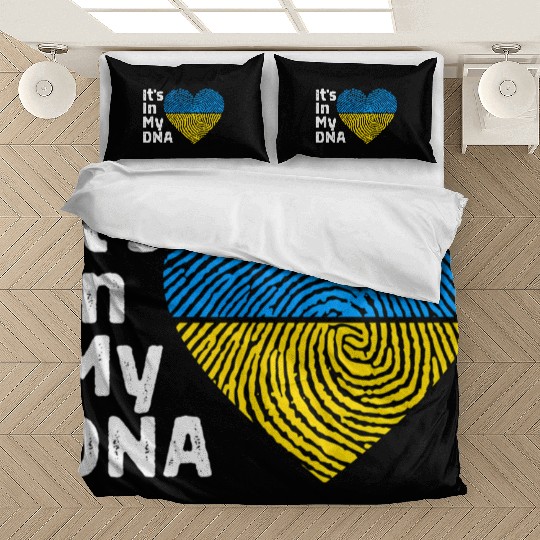 It'S In My Dna Ukraine I Stand With Ukraine Bedding Sets