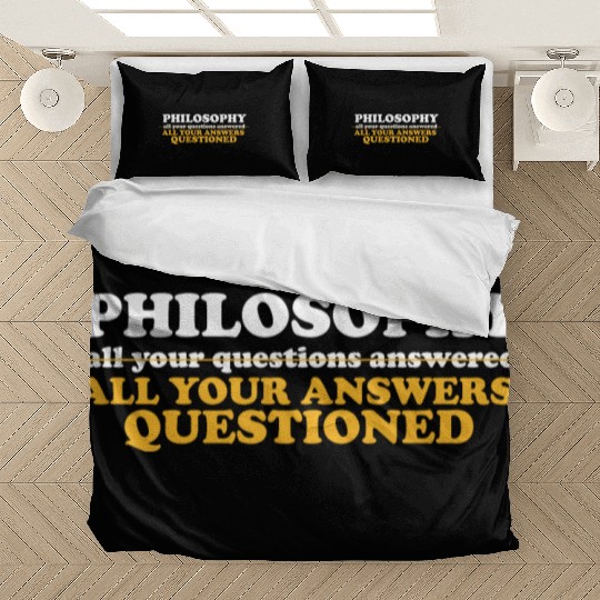 Philosophy Teacher Poetry Reading Book Science Bedding Sets