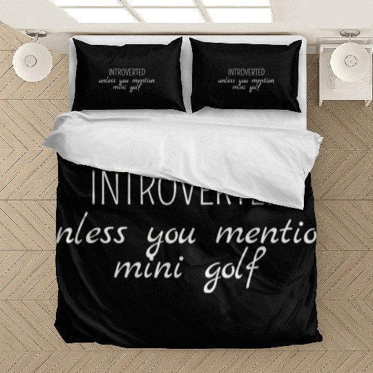 Mini Golf | Miniature Golf | Mini Golfer Bedding Sets