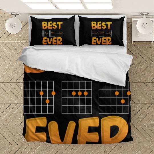 Best Dad Ever Guitar Dad Chords Bedding Sets