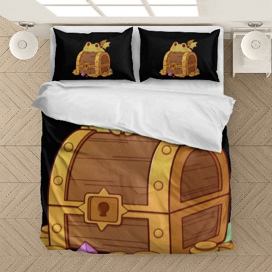 Green Dragon Frog Bedding Sets