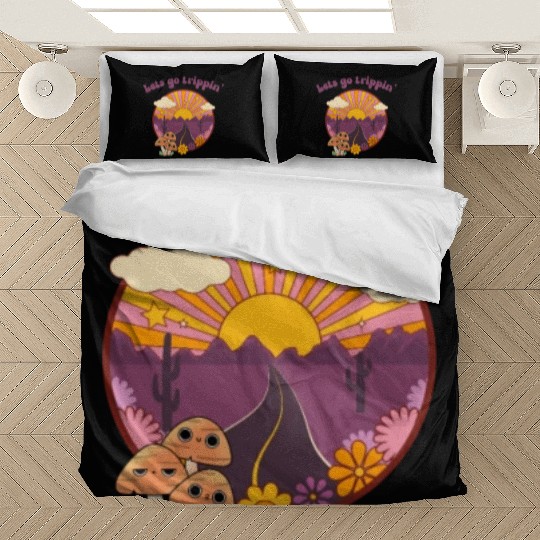 Road Trippin Cool Retro Vintage Road Trip Bedding Sets