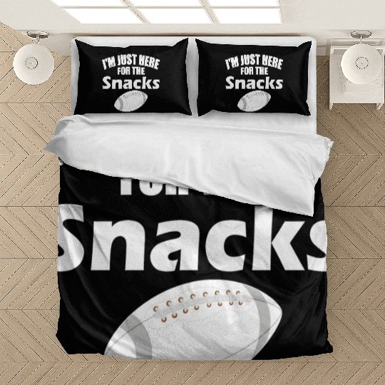I m Just Here For The Snacks Funny Fantasy Bedding Sets
