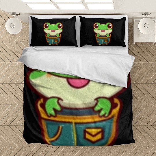 Frog in the bag Bedding Sets