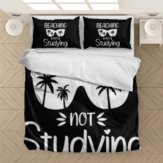 Beaching Not Studying Not Teaching cute green Bedding Sets