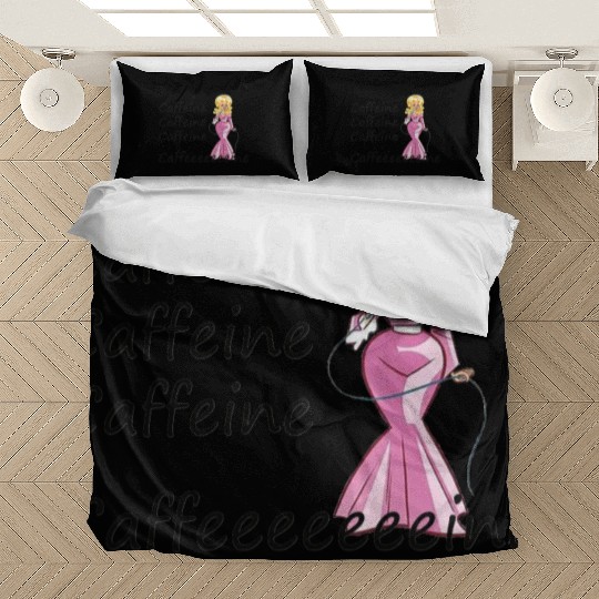 Dolly Parton fan; coffee drinker; caffeine Bedding Sets