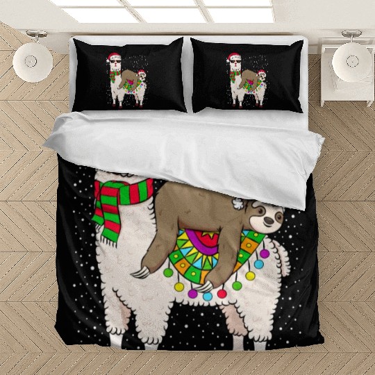 Sloth Riding Llama Sloth Bedding Sets
