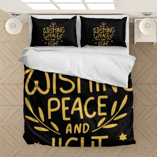 Wishing Peace And Light This Hanukkah Bedding Sets