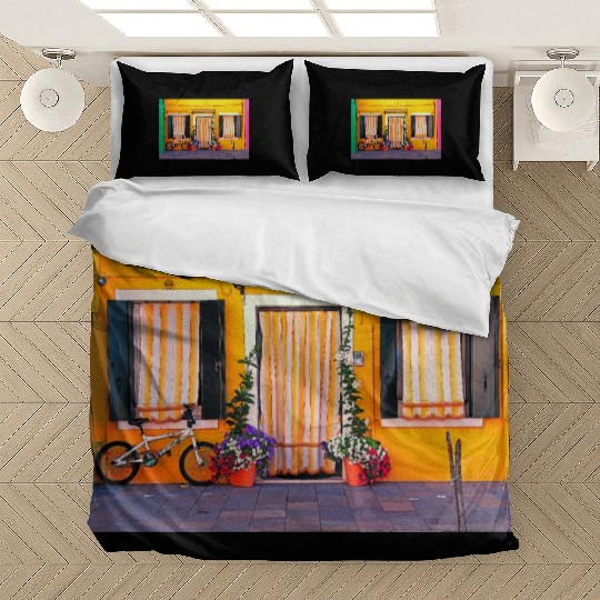 Windows of Venice Italy 1869 Bedding Sets