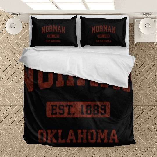 Norman Oklahoma Ok Athletic Sports Bedding Sets