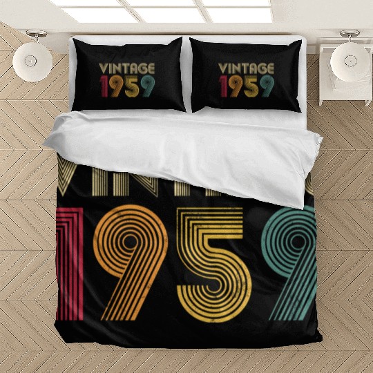 64Th 1959 Mom Dad Bedding Sets