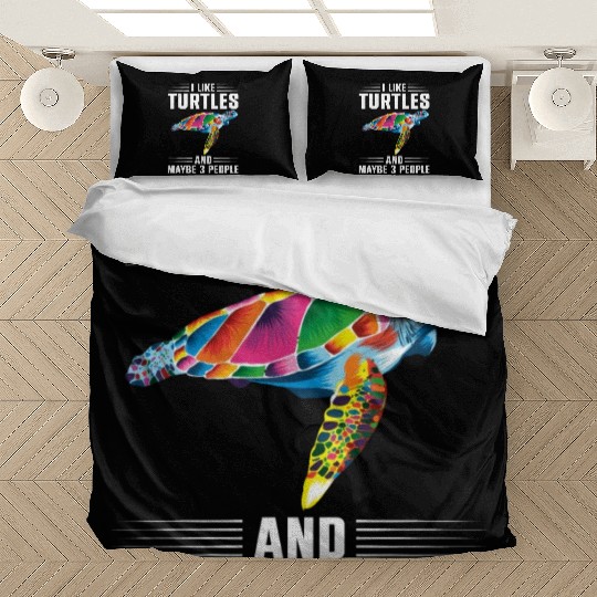 Sea Turtle Tortoise I Like Turtles Bedding Sets