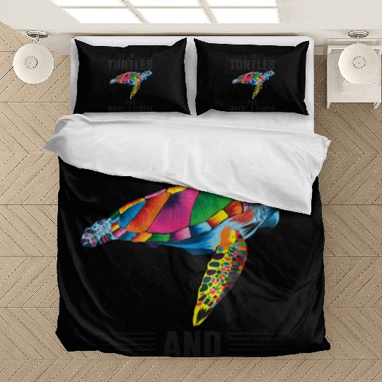 Sea Turtle Tortoise I Like Turtles Bedding Sets
